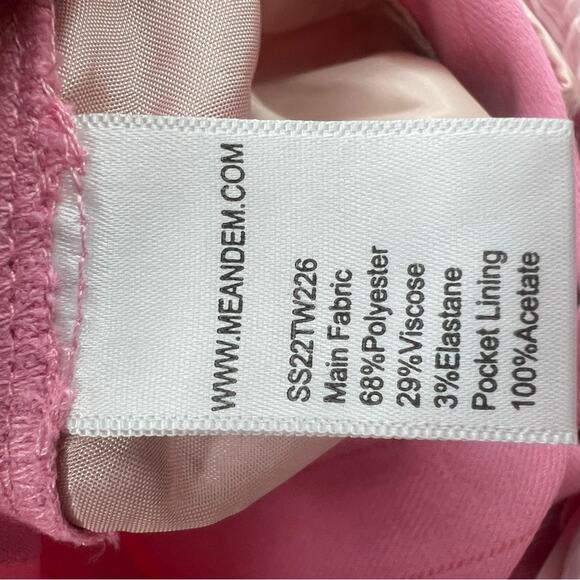 NWT Me + Em Pinstripe Tailoring Man Pant
Pink Orange sz 6 - Picture 5 of 6